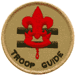 Duties and responsibilities for Troop Guide