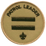 Duties and responsibilities for Patrol Leader